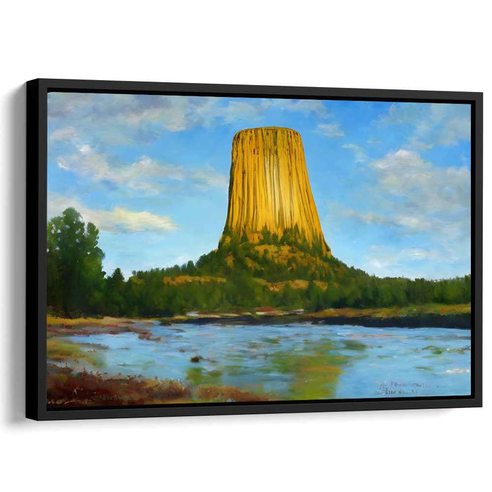 Impressionism Devils Tower #132