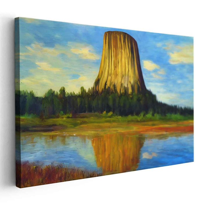 Impressionism Devils Tower #134