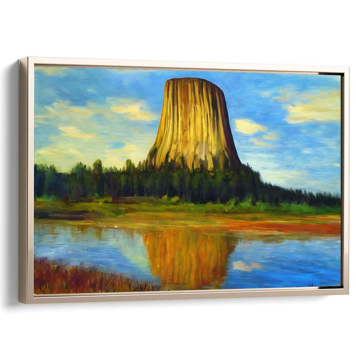 Impressionism Devils Tower #134