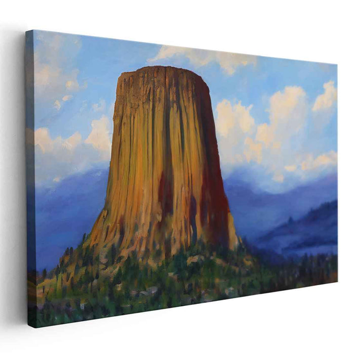 Impressionism Devils Tower #135