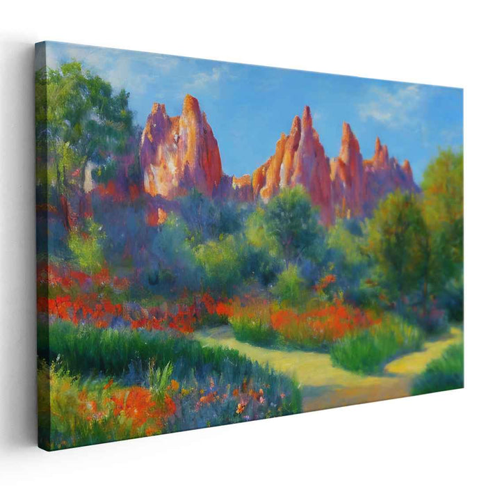 Impressionism Garden of Gods #102