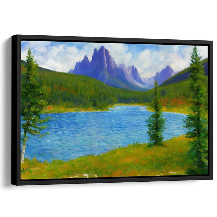 Impressionism Glacier National Park #101