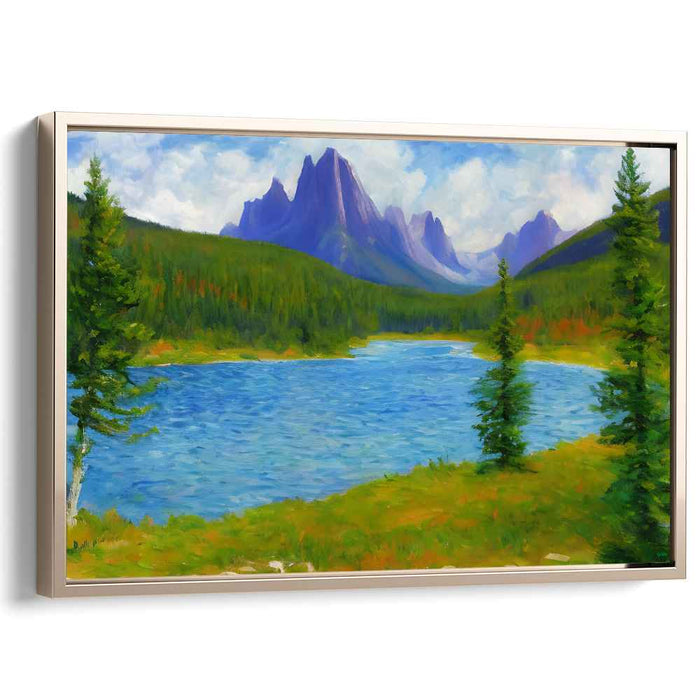 Impressionism Glacier National Park #101