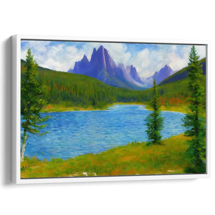 Impressionism Glacier National Park #101