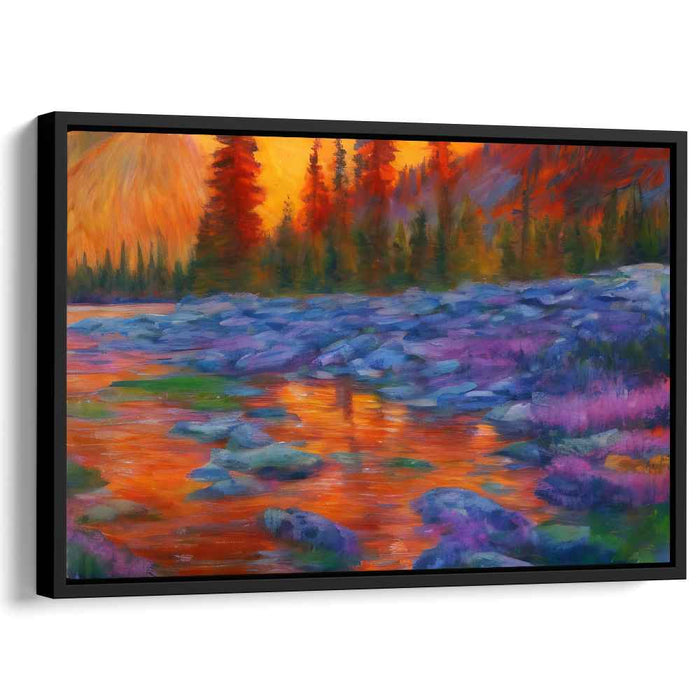 Impressionism Glacier National Park #102