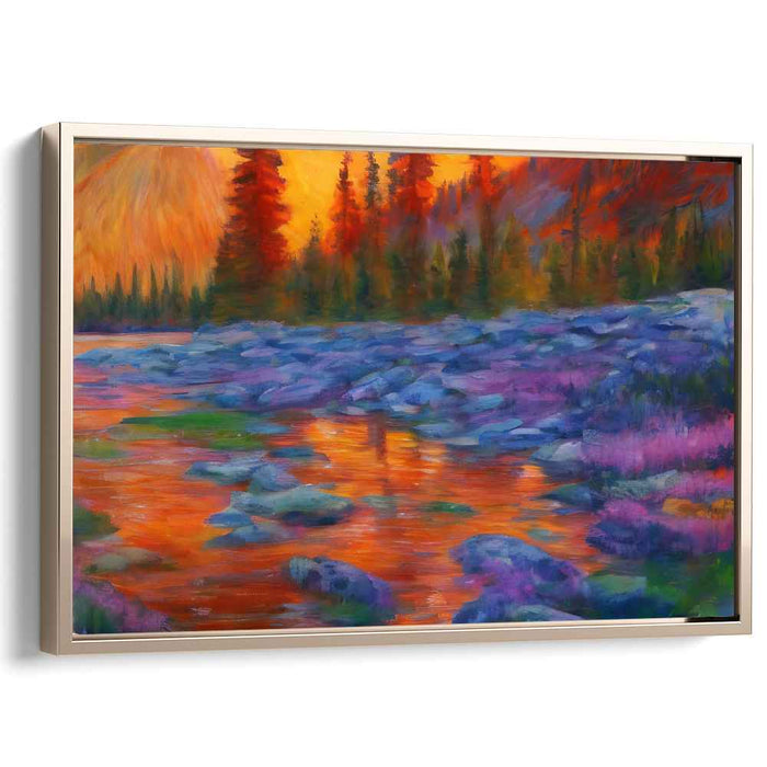 Impressionism Glacier National Park #102