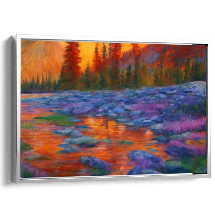 Impressionism Glacier National Park #102