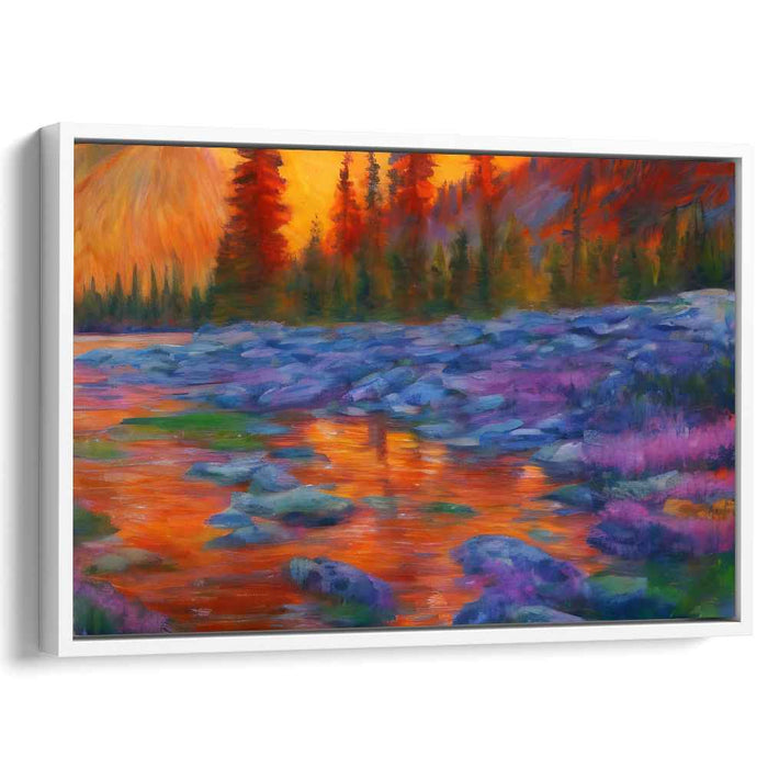 Impressionism Glacier National Park #102