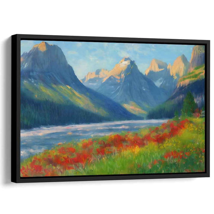 Impressionism Glacier National Park #108