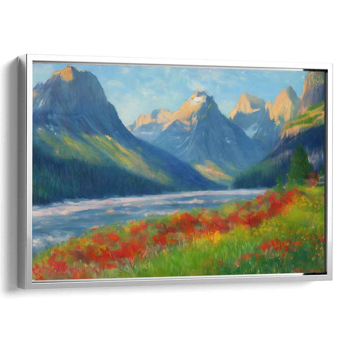 Impressionism Glacier National Park #108