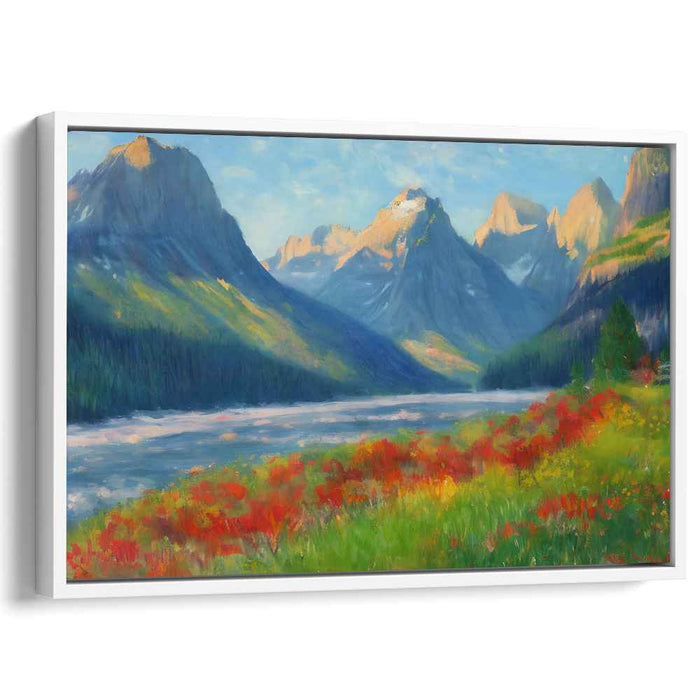 Impressionism Glacier National Park #108