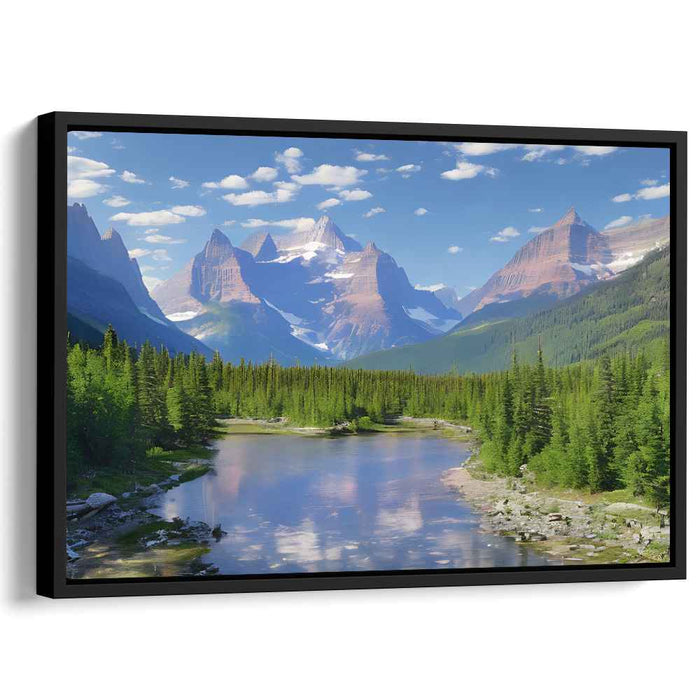 Impressionism Glacier National Park #109