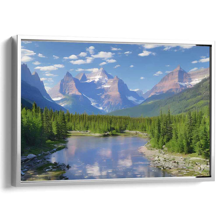 Impressionism Glacier National Park #109