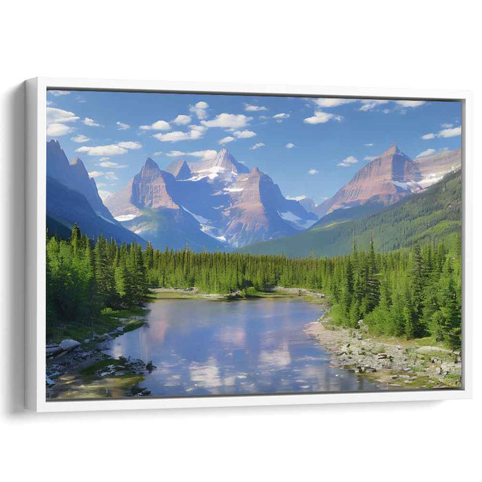 Impressionism Glacier National Park #109