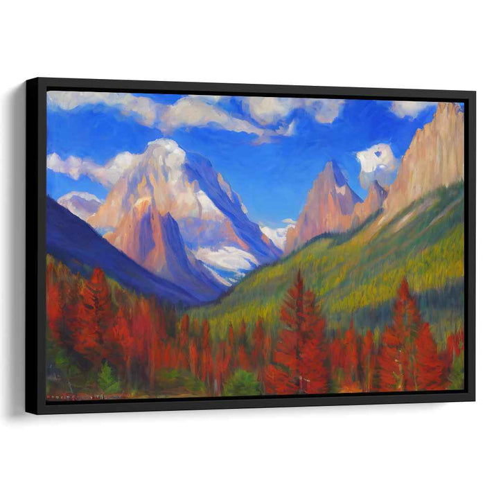 Impressionism Glacier National Park #111