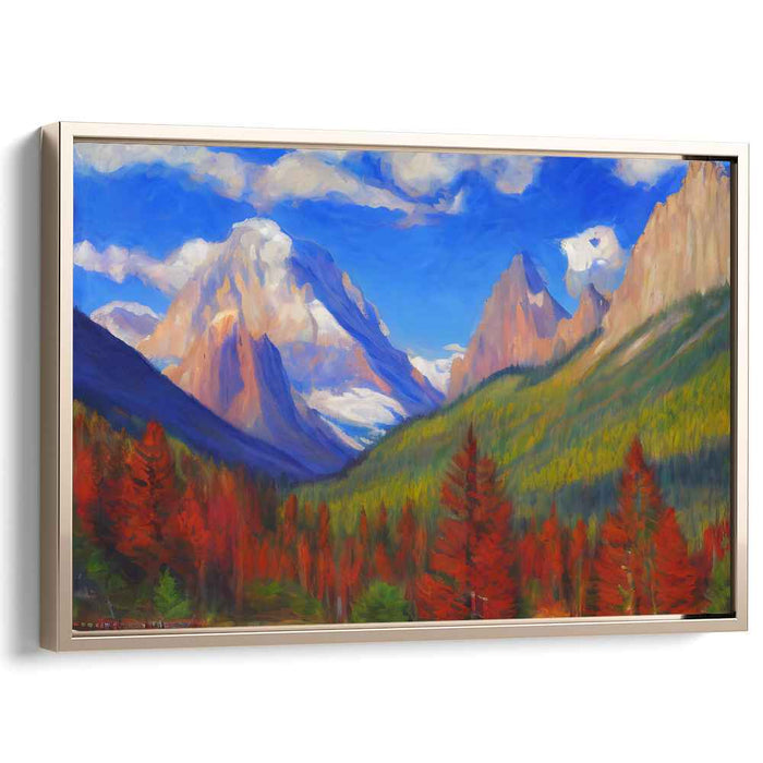 Impressionism Glacier National Park #111