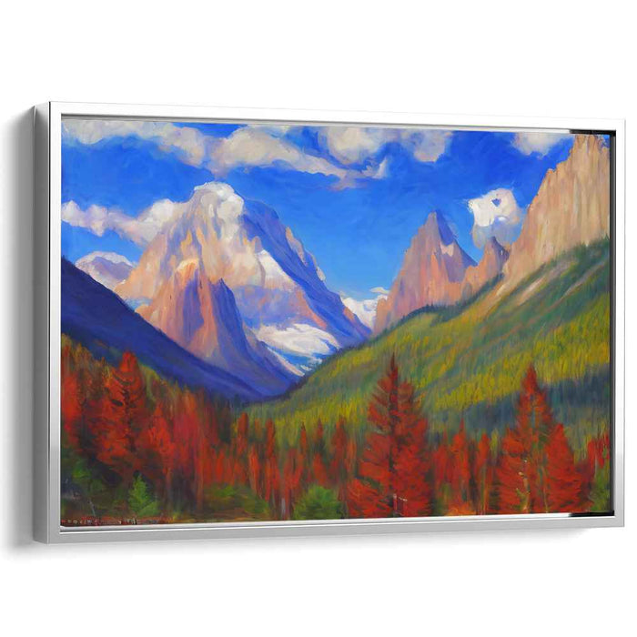 Impressionism Glacier National Park #111