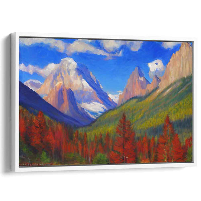 Impressionism Glacier National Park #111