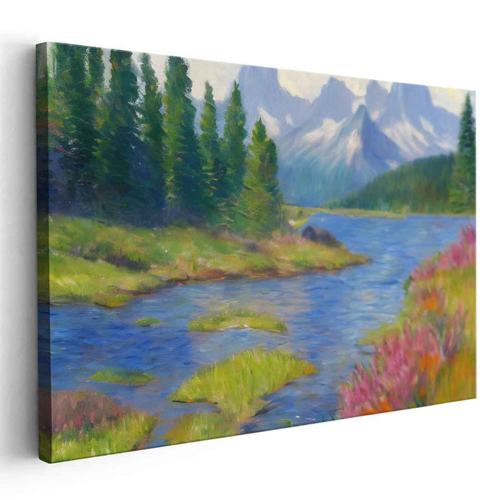 Impressionism Glacier National Park #113