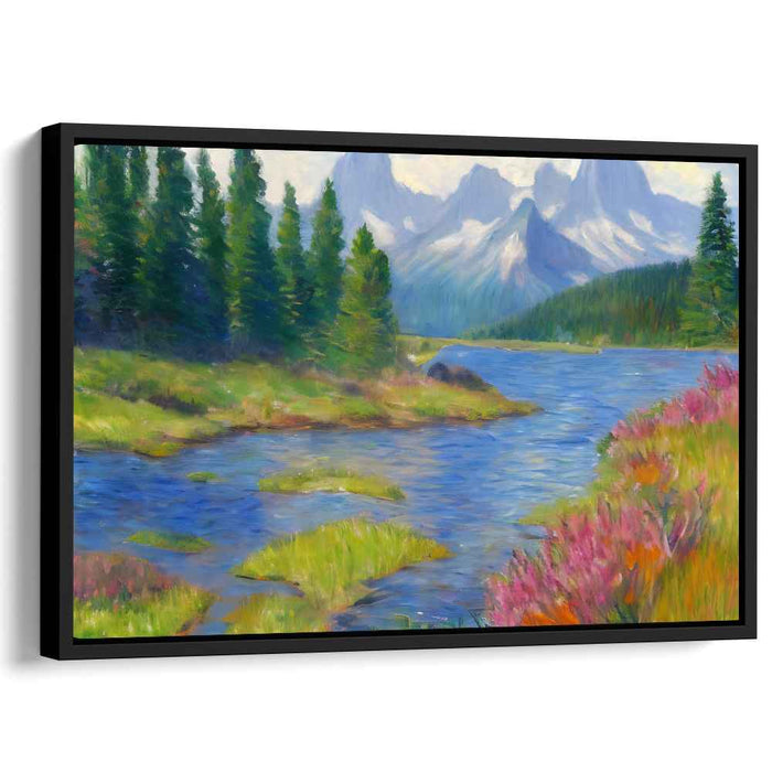 Impressionism Glacier National Park #113