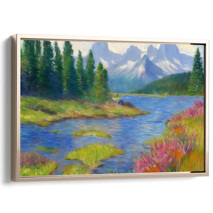 Impressionism Glacier National Park #113