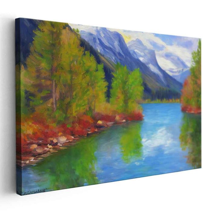 Impressionism Glacier National Park #115