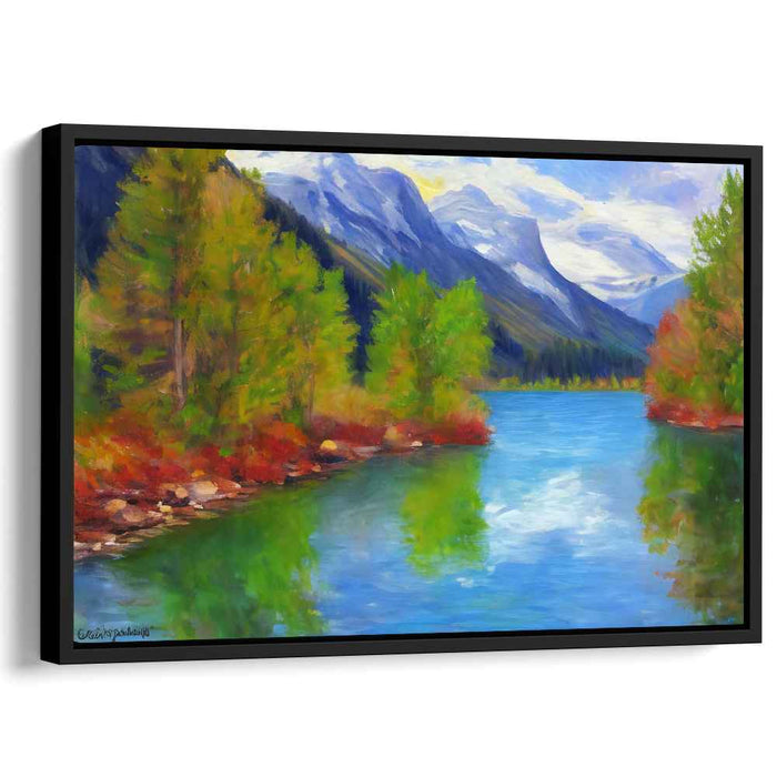 Impressionism Glacier National Park #115