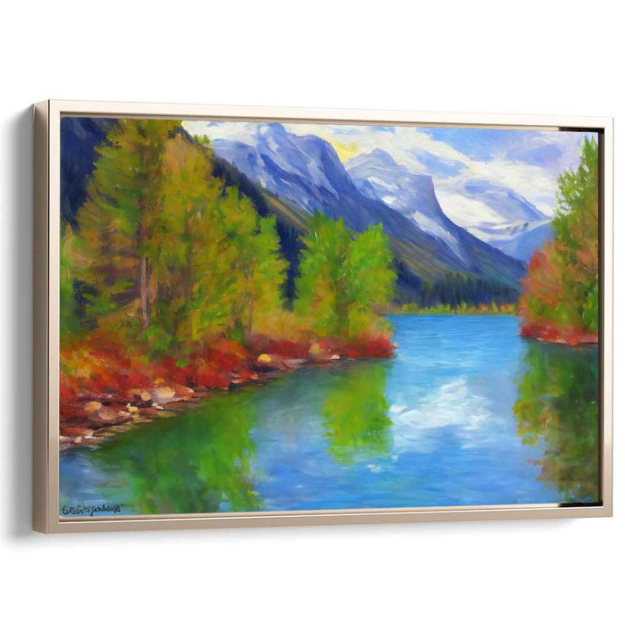 Impressionism Glacier National Park #115