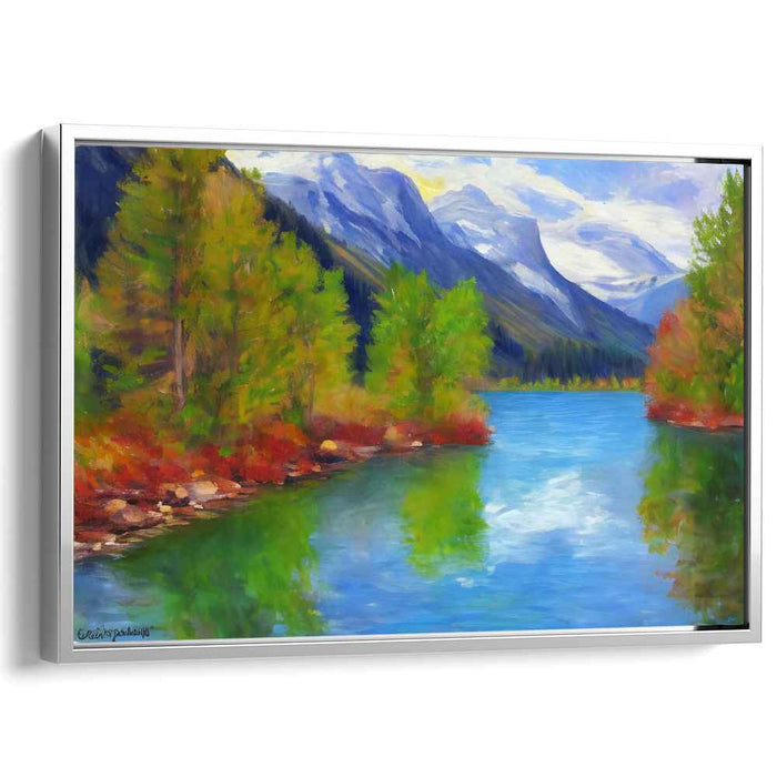 Impressionism Glacier National Park #115