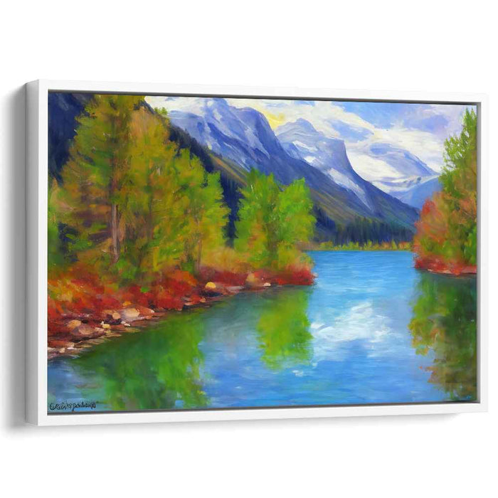 Impressionism Glacier National Park #115