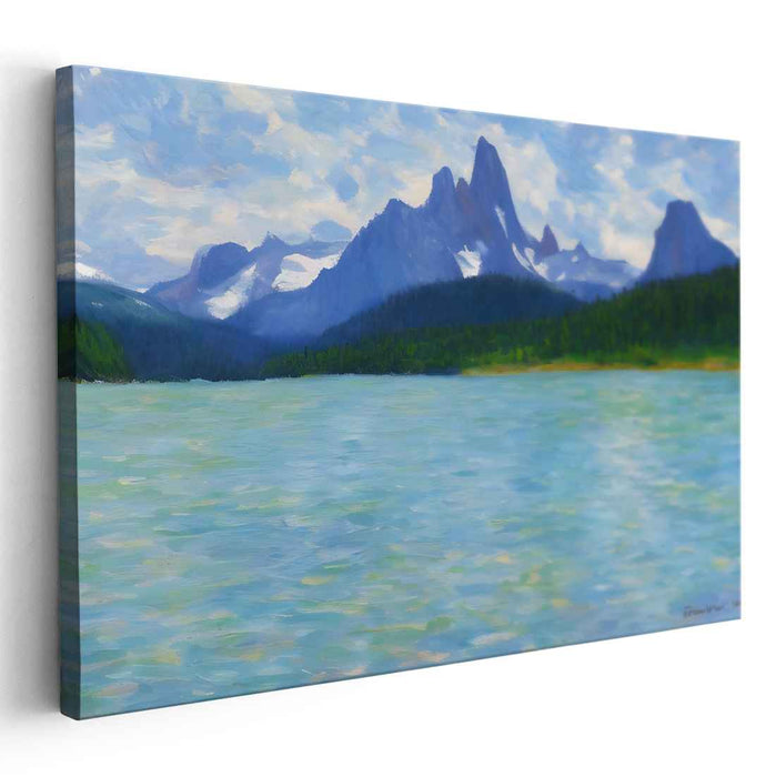 Impressionism Glacier National Park #116