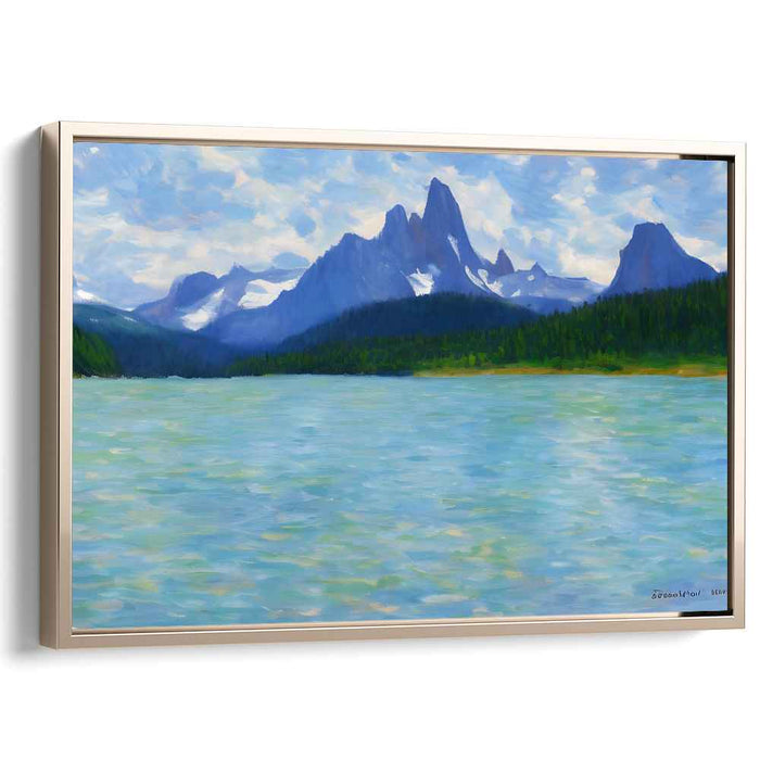 Impressionism Glacier National Park #116