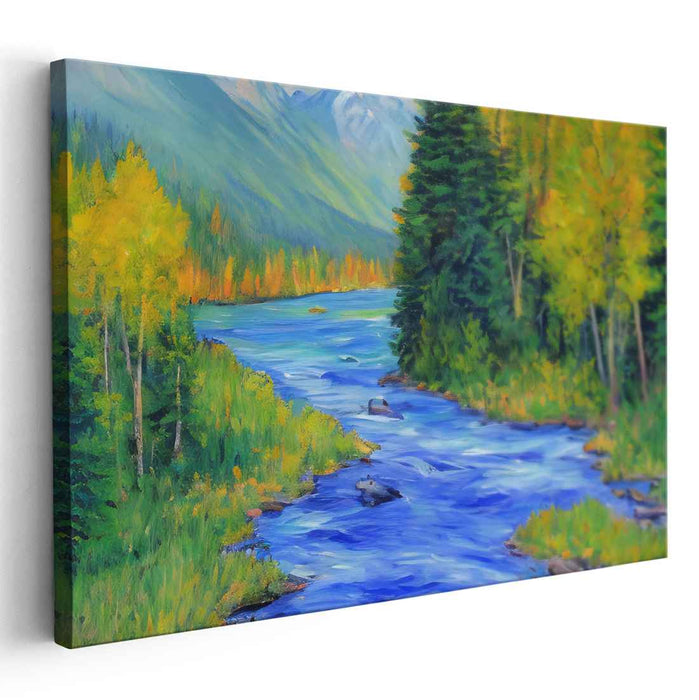 Impressionism Glacier National Park #121