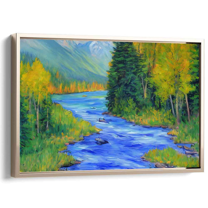 Impressionism Glacier National Park #121