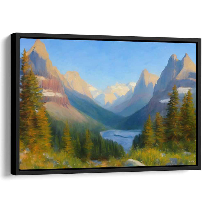 Impressionism Glacier National Park #124