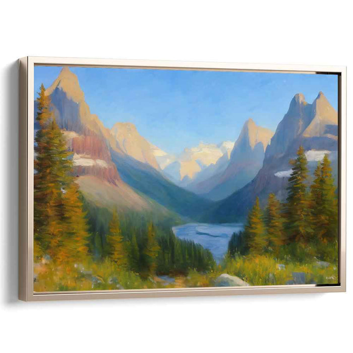 Impressionism Glacier National Park #124