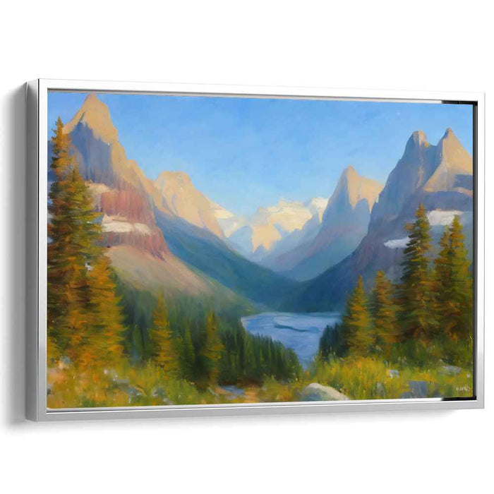 Impressionism Glacier National Park #124