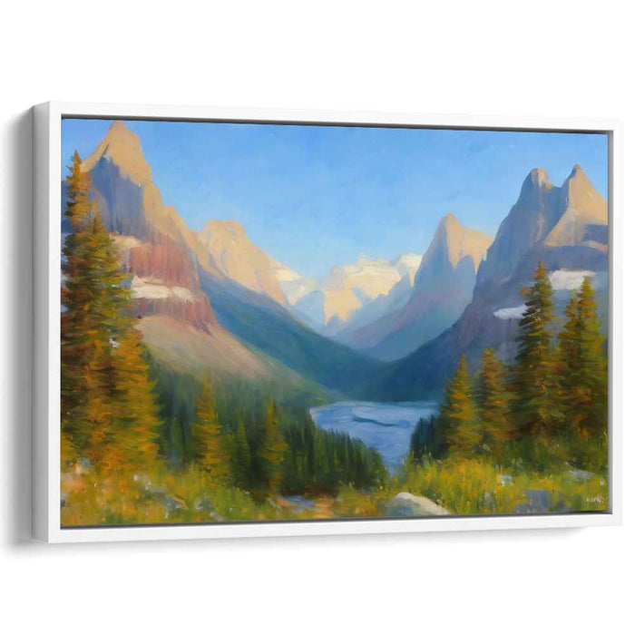 Impressionism Glacier National Park #124