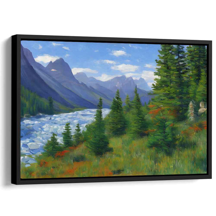 Impressionism Glacier National Park #126