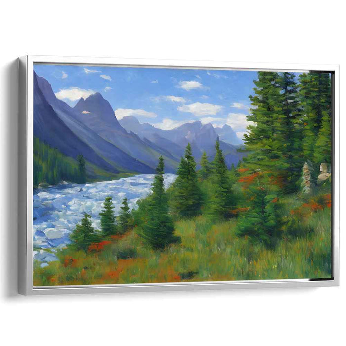 Impressionism Glacier National Park #126