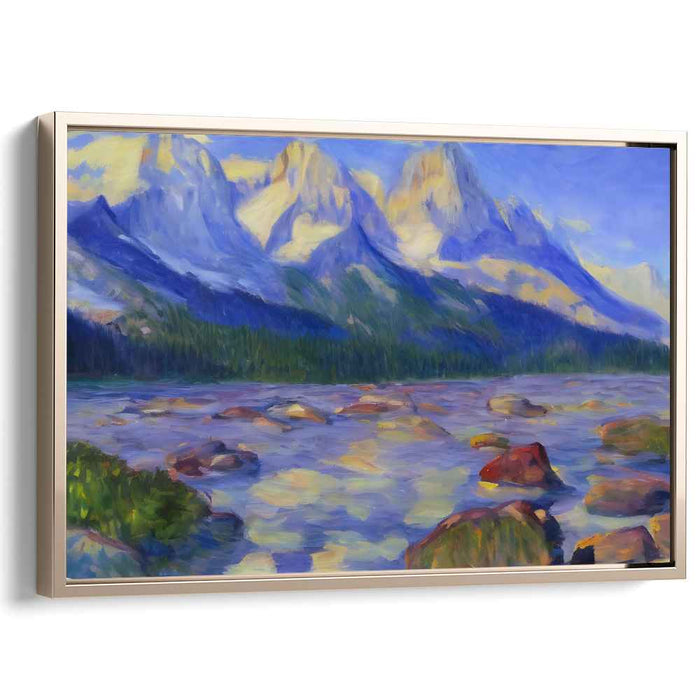 Impressionism Glacier National Park #129