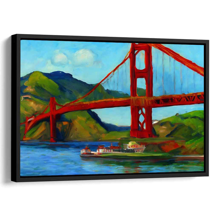 Impressionism Golden Gate Bridge #104
