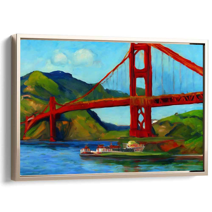 Impressionism Golden Gate Bridge #104