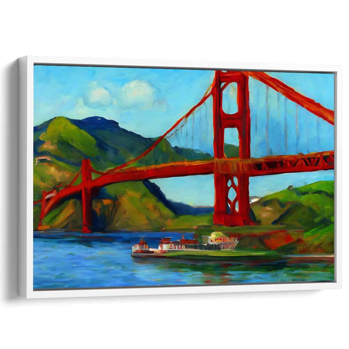 Impressionism Golden Gate Bridge #104