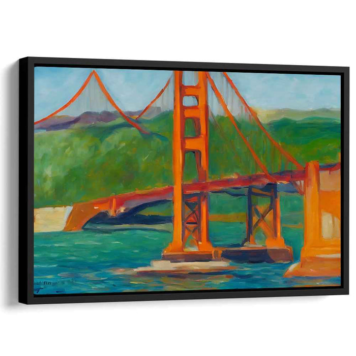 Impressionism Golden Gate Bridge #108