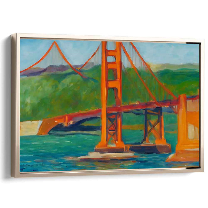Impressionism Golden Gate Bridge #108