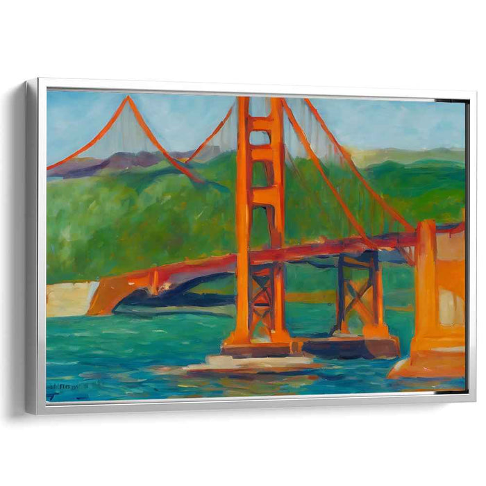 Impressionism Golden Gate Bridge #108