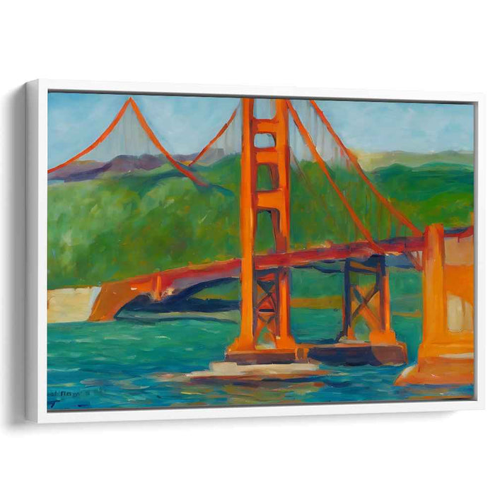 Impressionism Golden Gate Bridge #108