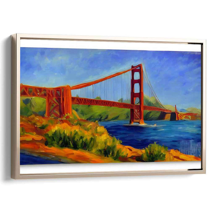 Impressionism Golden Gate Bridge #120