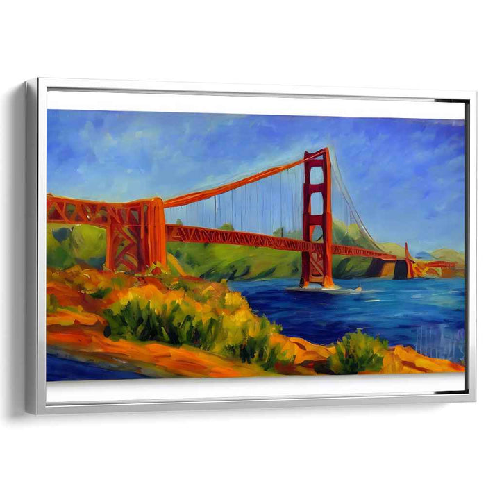 Impressionism Golden Gate Bridge #120